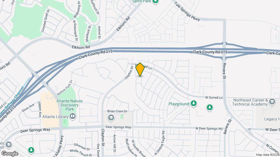7117 Red Gulch St Map and Location Details