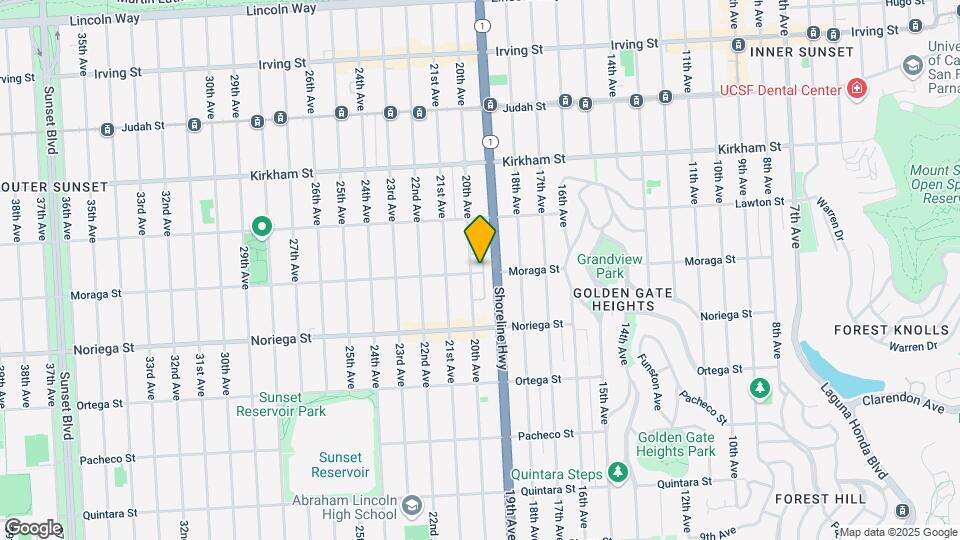 1690 20th Ave Map and Location Details