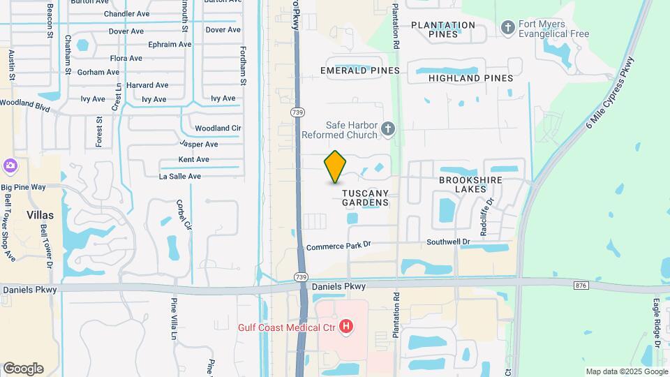 6321 Aragon Way Map and Location Details