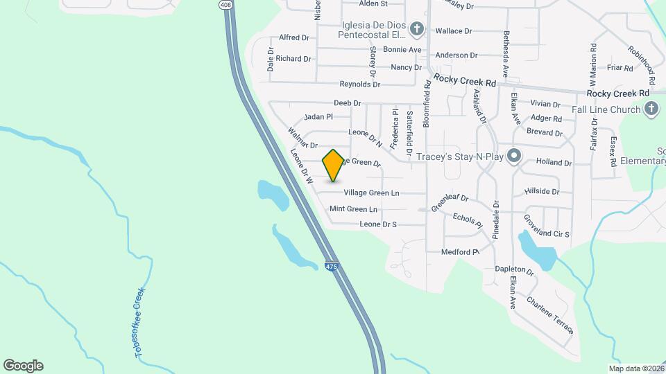 2775 Village Green Ln Map and Location Details