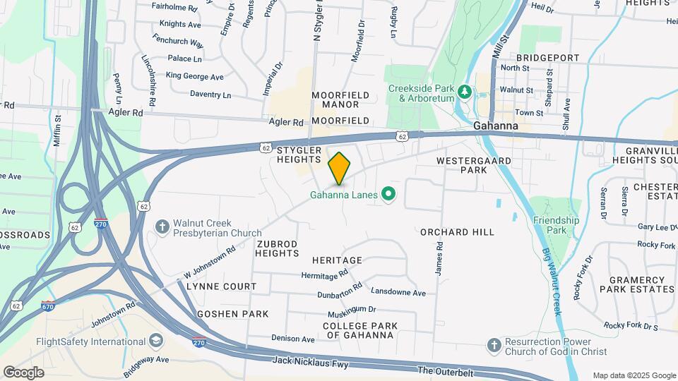 309 W Johnstown Rd-Unit -315 Map and Location Details