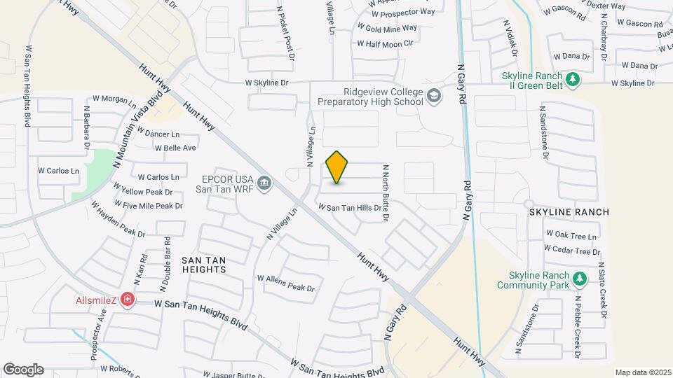 2170 W Agrarian Hills Dr Map and Location Details