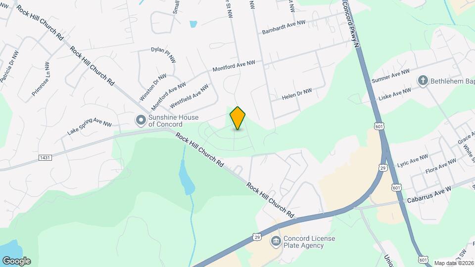 759 Lock Haven Dr NW Map and Location Details