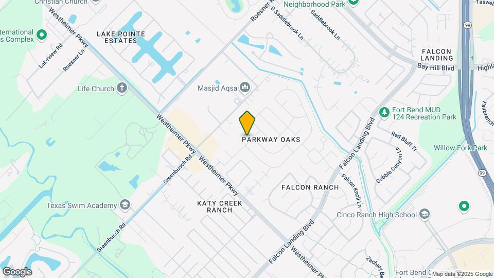 2730 Empire Oaks Lane Map and Location Details