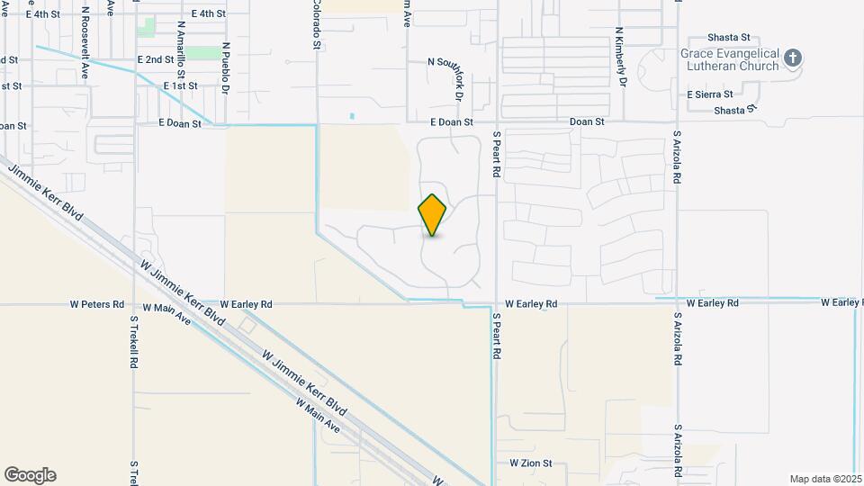122 S Siena Ln Map and Location Details