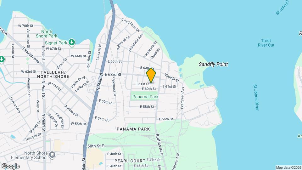 616 E 61st St Map and Location Details