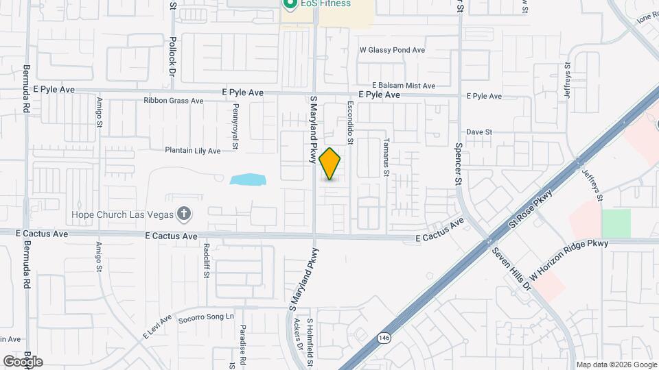 1260 Oak Village Ave Map and Location Details