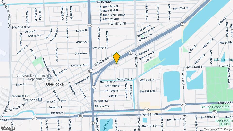 2381 Rutland St Map and Location Details
