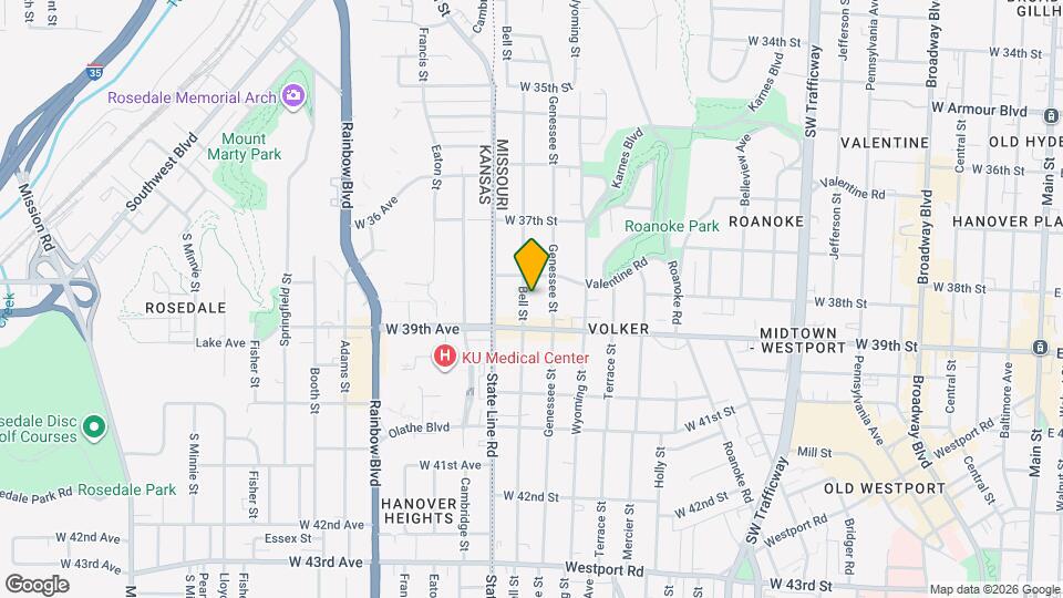 3815 Bell St Map and Location Details