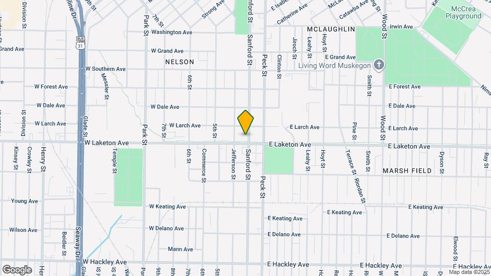 1783 Sanford St Map and Location Details