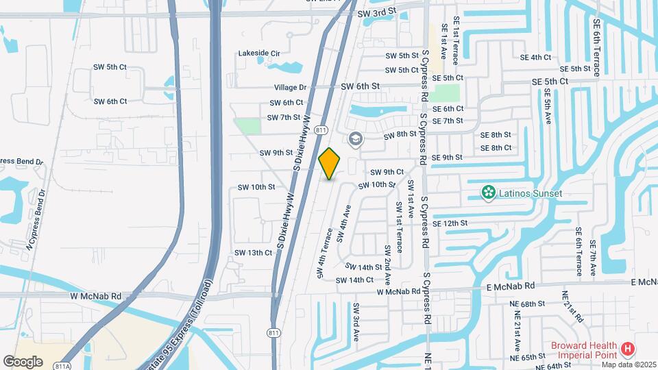 1025 S Flagler Ave Mapa y Detalles de la Ubicación