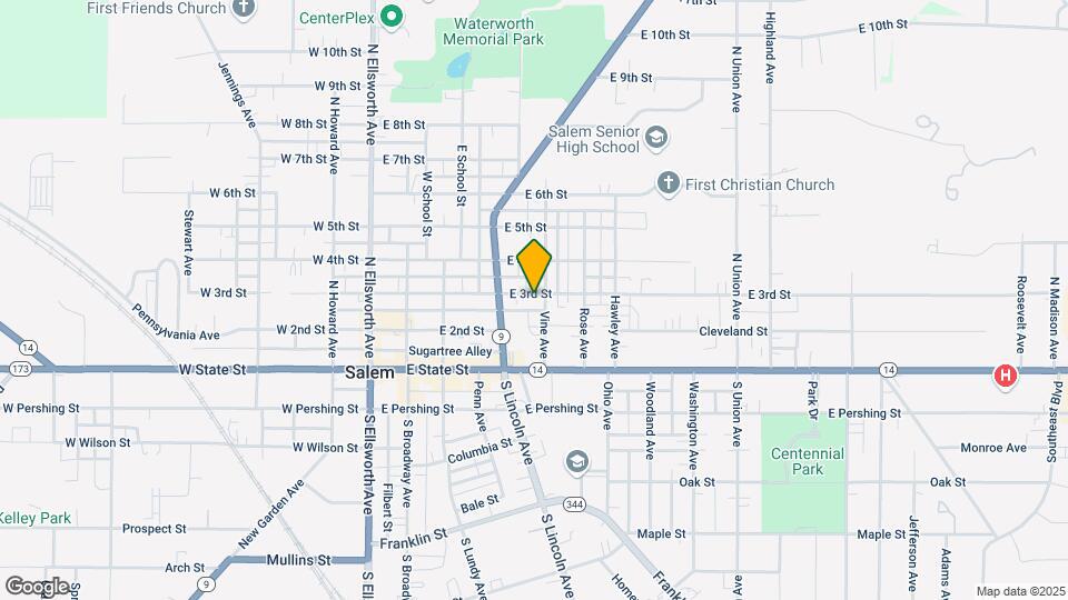 781 E 3rd St Map and Location Details