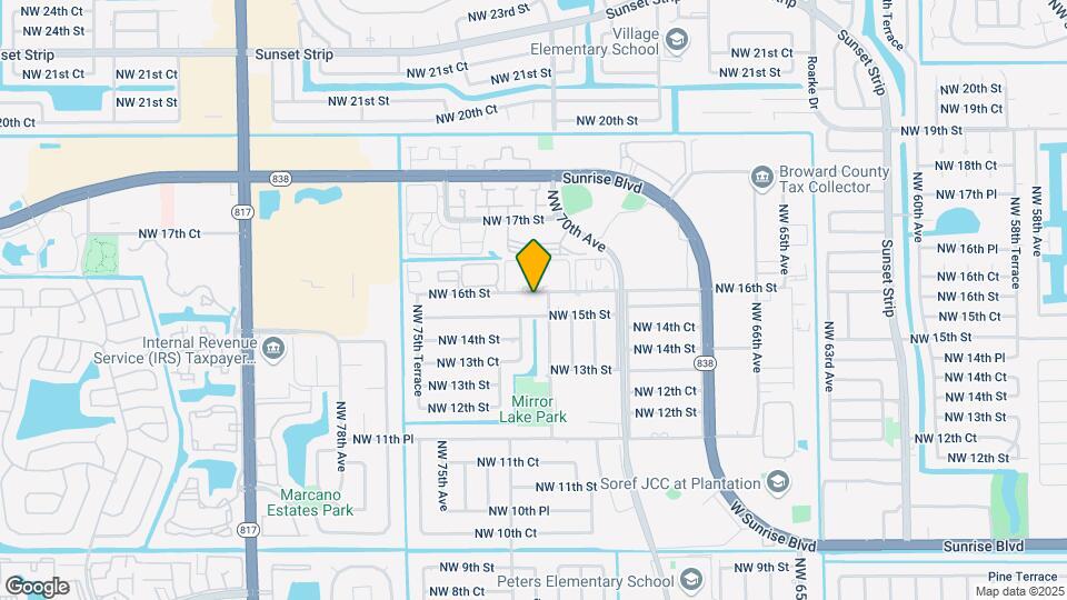 7220 NW 16th St Mapa y Detalles de la Ubicación