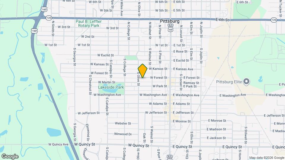 217 W Forest St Map and Location Details