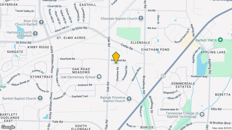 3641 Charlene Rd Map and Location Details