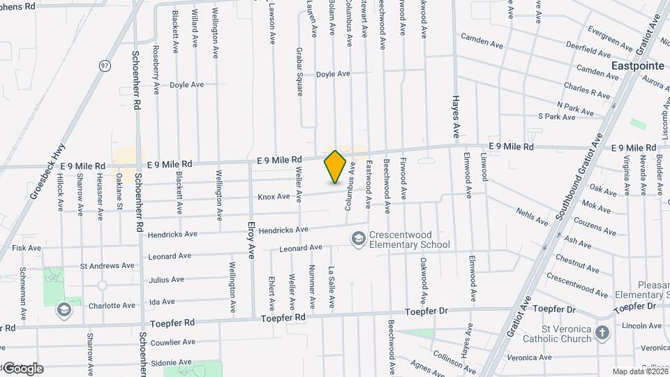 14405 Knox Ave Map and Location Details