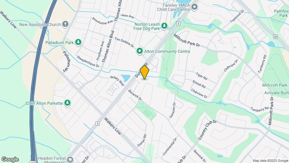 4210 Saunders Crescent Map and Location Details