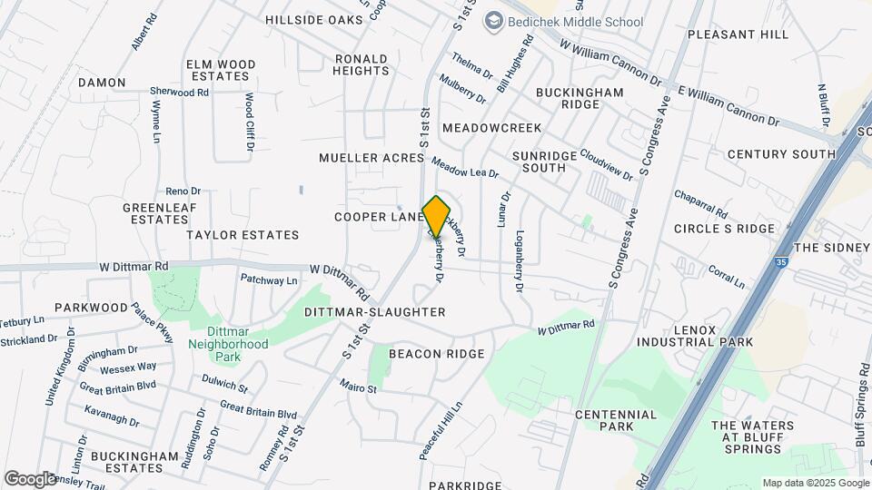 7508 Elderberry Dr Map and Location Details