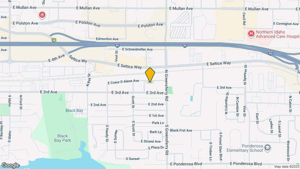 1804 E Coeur D Alene Ave Map and Location Details