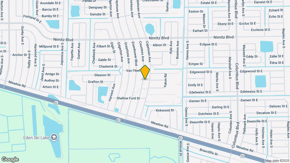 1093 Countess Ave Map and Location Details