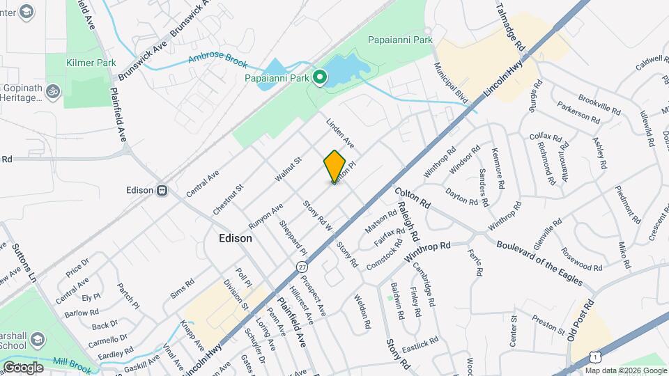 38 Dalton Pl, Unit 1 Map and Location Details