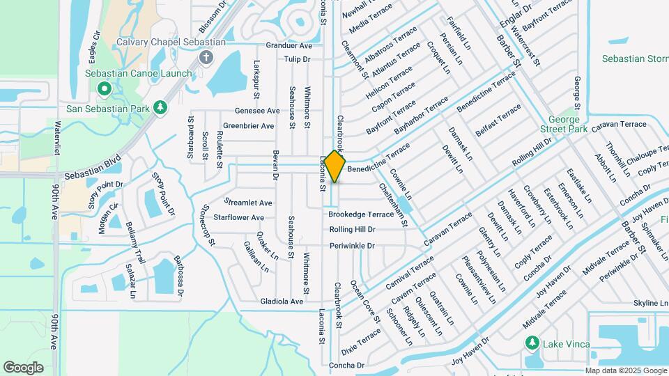 1367 Clearbrook St Map and Location Details