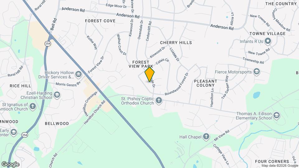 905 Traceton Ct Map and Location Details