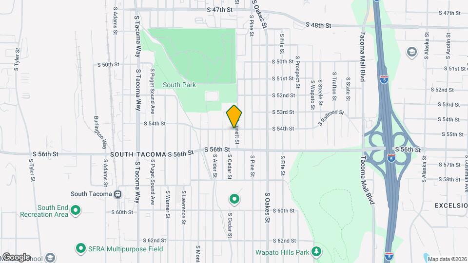 5402 S Junett St, Unit 5402 Map and Location Details