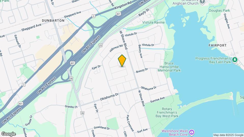 854 Moretta Ave Map and Location Details