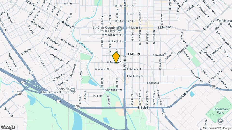 507 S 1st St Map and Location Details