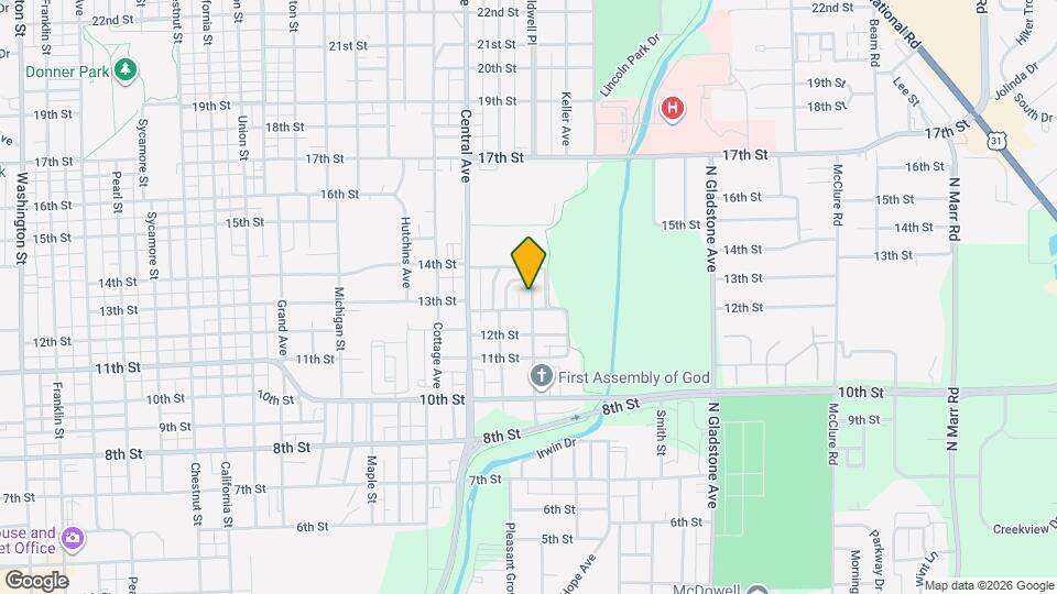 1309 Court St Map and Location Details