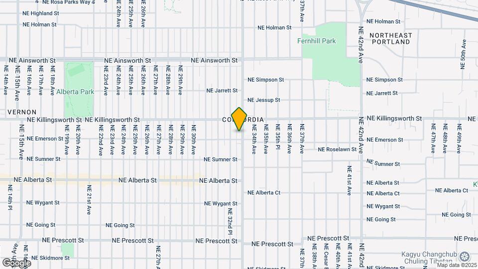5325 NE 33rd Ave Map and Location Details