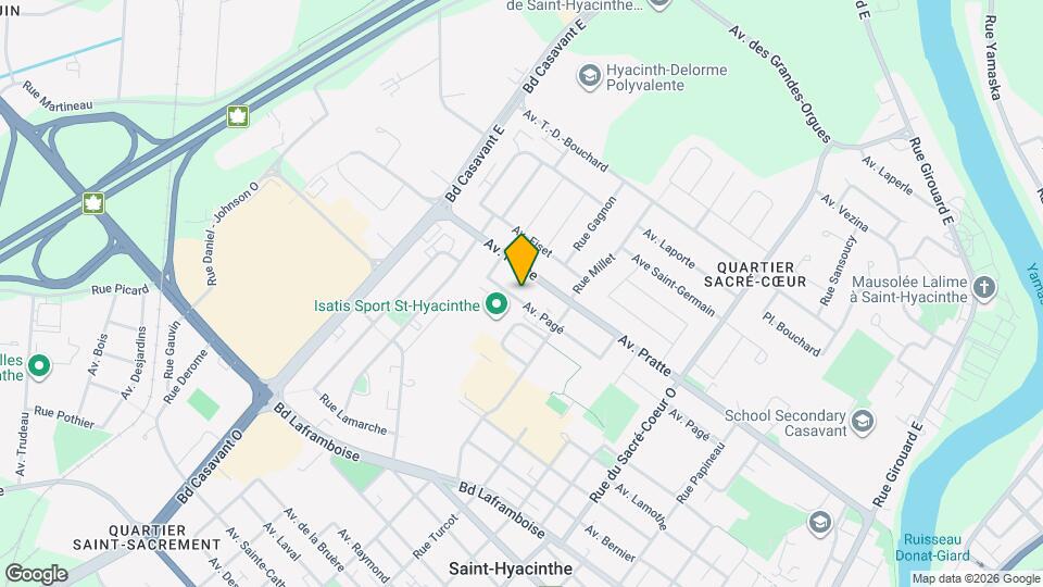 2820 Pagé Av Map and Location Details