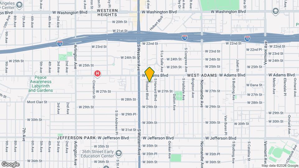 2630 S Hobart Blvd, Unit #7 Map and Location Details