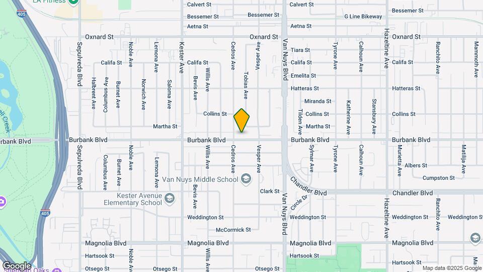 The Premier on Burbank Mapa y Detalles de la Ubicación