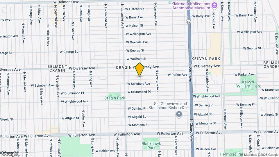 2714-2722 N Leclaire Ave Map and Location Details