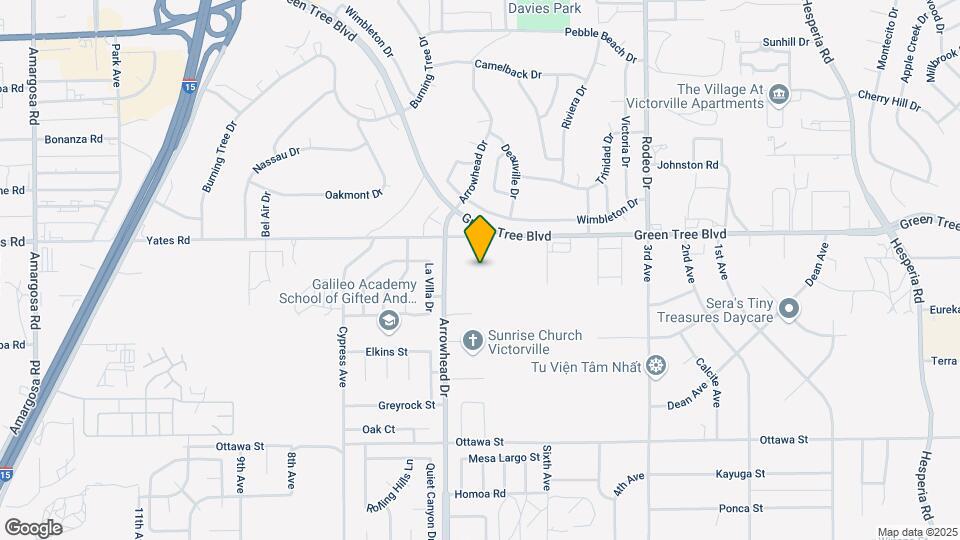 16147 Yates Rd Map and Location Details