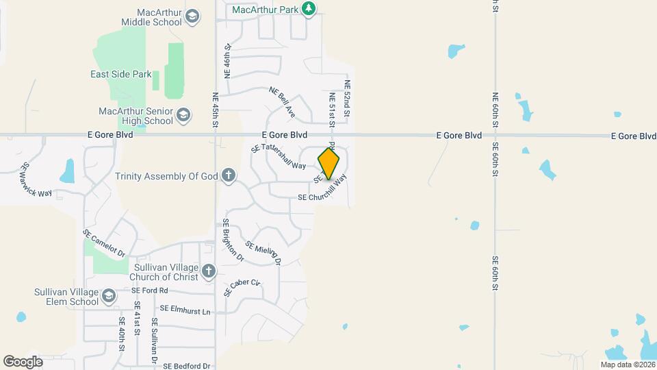 125 SE Churchill Way Map and Location Details