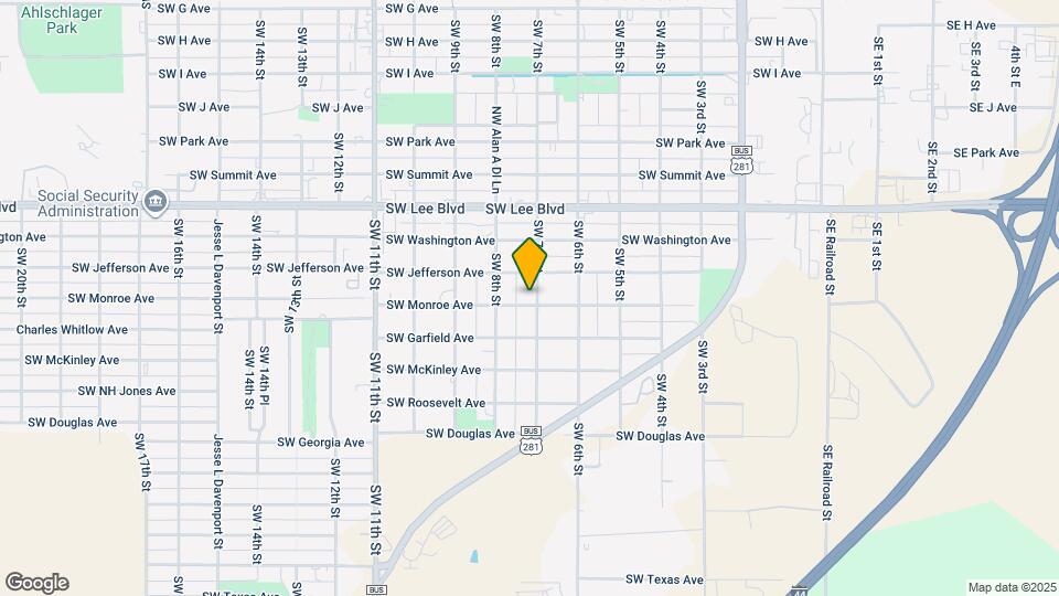 701 SW Monroe Ave Mapa y Detalles de la Ubicación