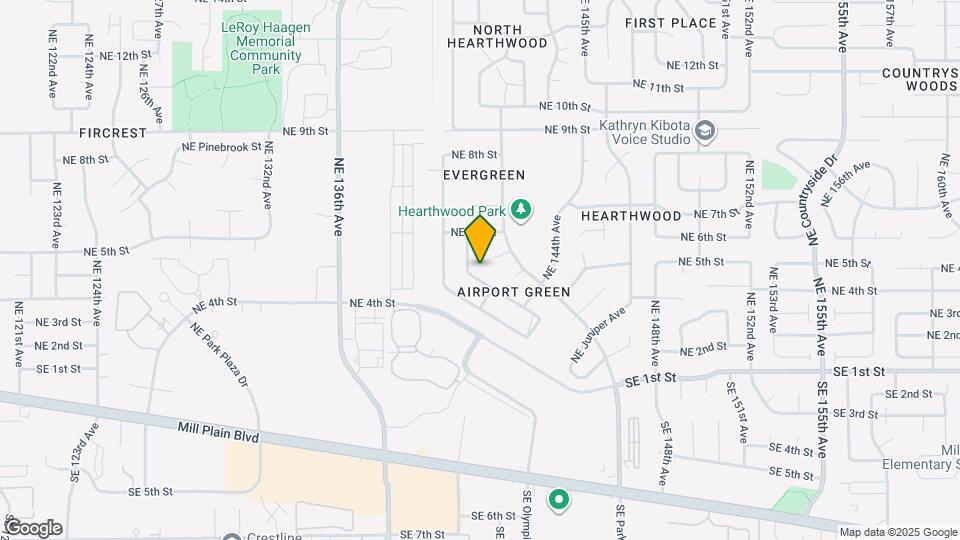 13902 NE Piper Rd Map and Location Details