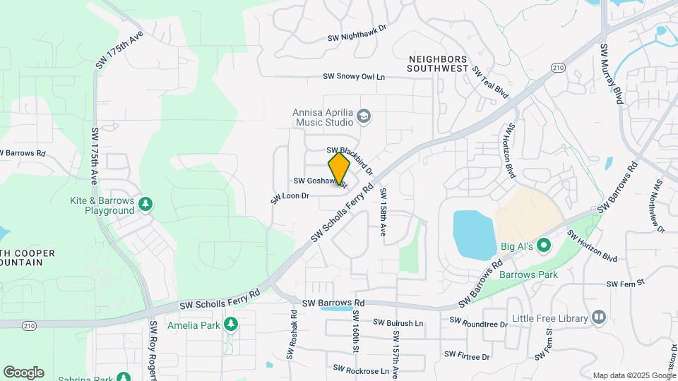 16075 SW Loon Dr Map and Location Details