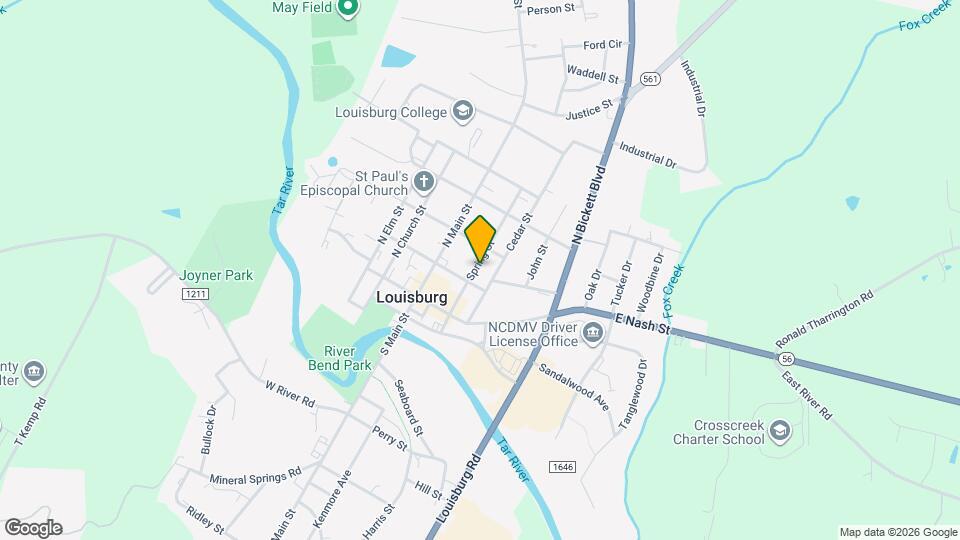 203 Spring St Map and Location Details