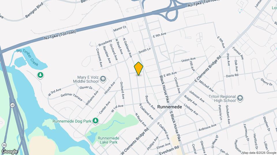 334 N Oakland Ave Map and Location Details