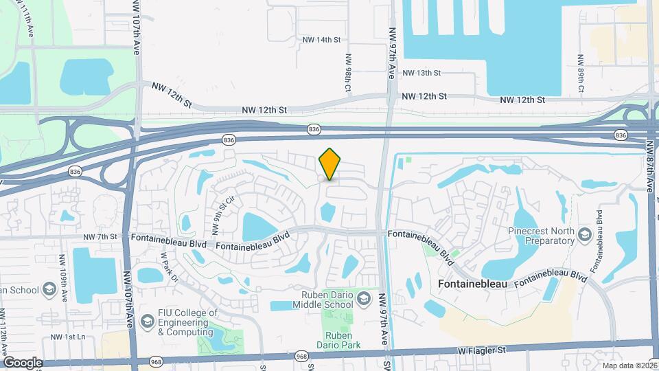 10011 NW 8th St Mapa y Detalles de la Ubicación