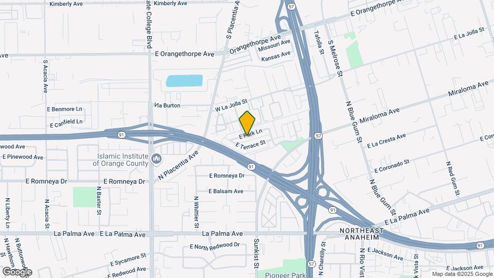 2530 E Park Ln Mapa y Detalles de la Ubicación