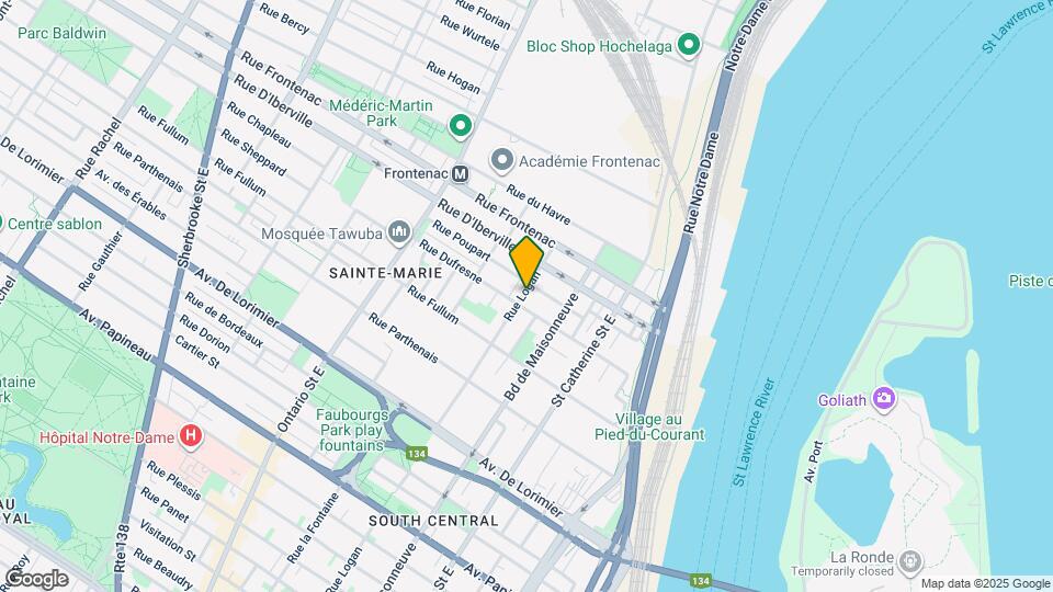 2410-2440 Logan Rue Map and Location Details