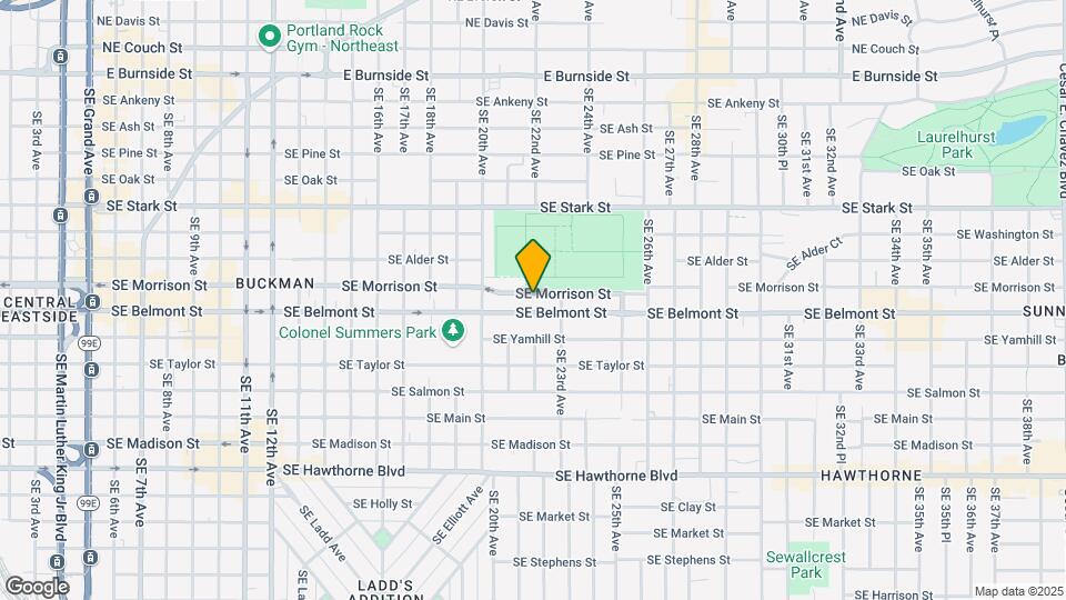 2121 SE Belmont Mapa y Detalles de la Ubicación