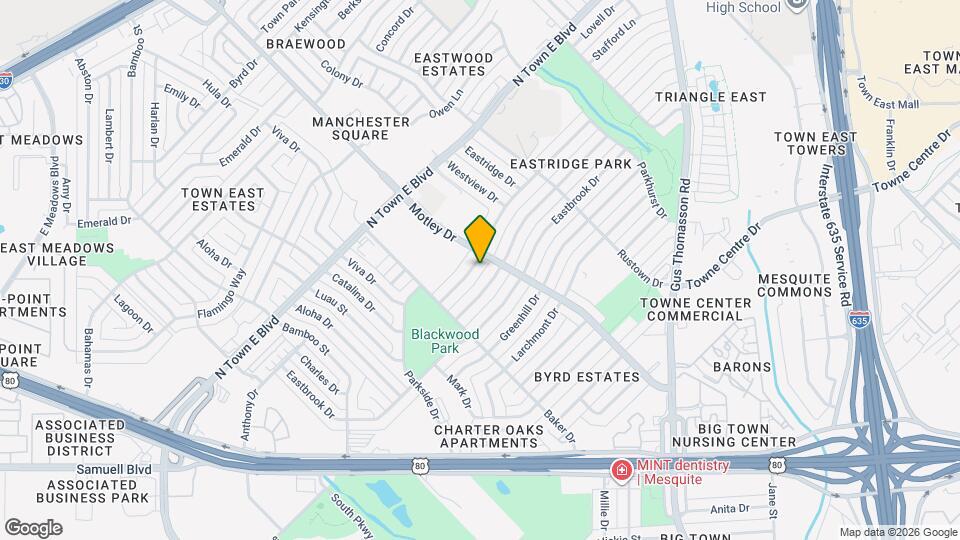 2808 Belhaven Dr Mapa y Detalles de la Ubicación