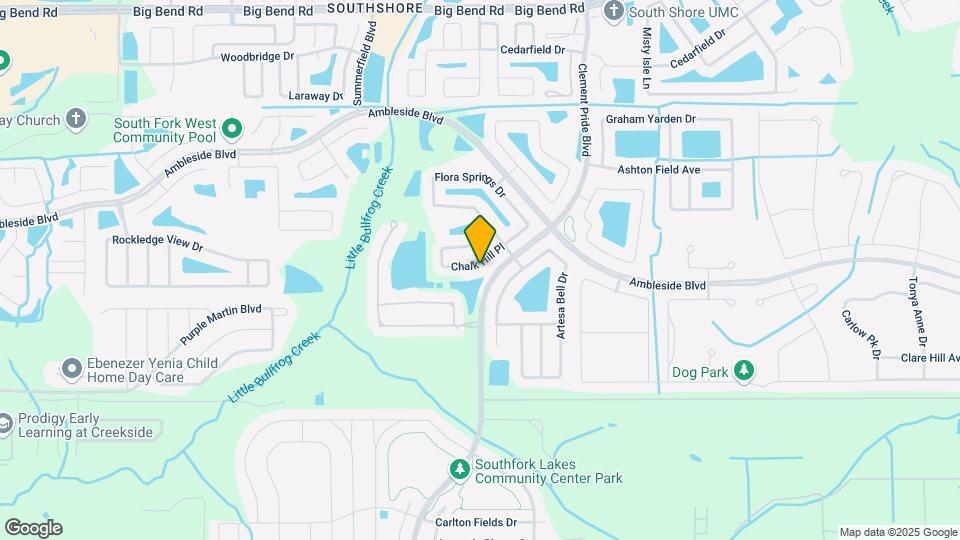 13818 Chalk Hill Pl Map and Location Details