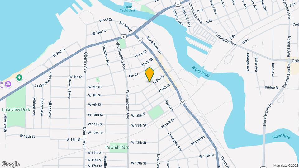 310 W 8th St Mapa y Detalles de la Ubicación